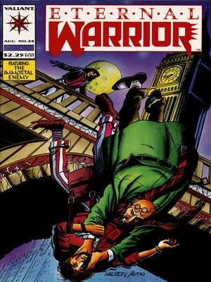cover image of Eternal Warrior (1992), Issue 24